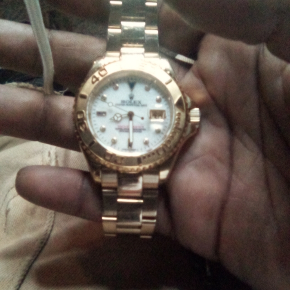 Man Rolex Yacht Master 18k